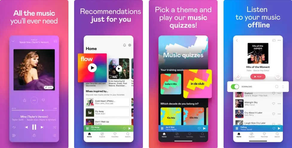Image from: Deezer app