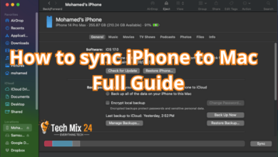 How to sync iPhone to Mac