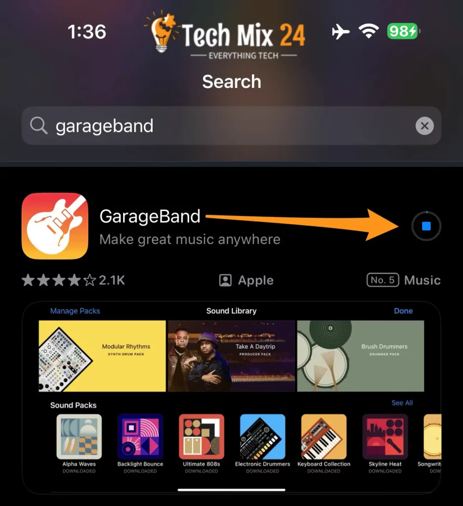 Install Garageband