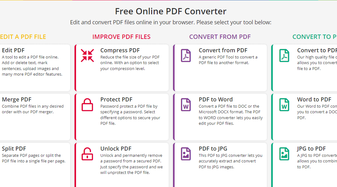 How to convert a PDF file from Word PDF2Go How to convert a PDF file from Word