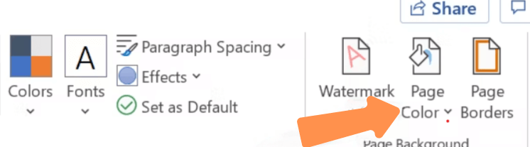 How to change page color in Word Background of the page How to change page color in Word