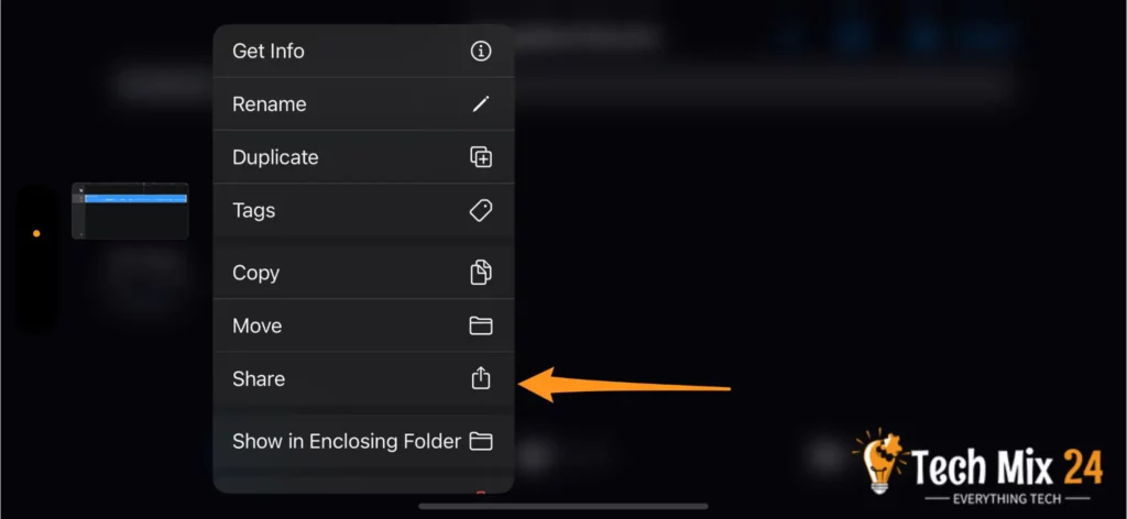 Share option For ringtones