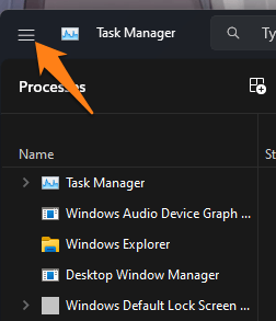 How to Disable Startup Programs Windows 11 Image of: The three horizontal bars How to Disable Startup Programs Windows 11