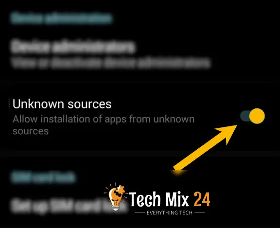 Unknown Sources