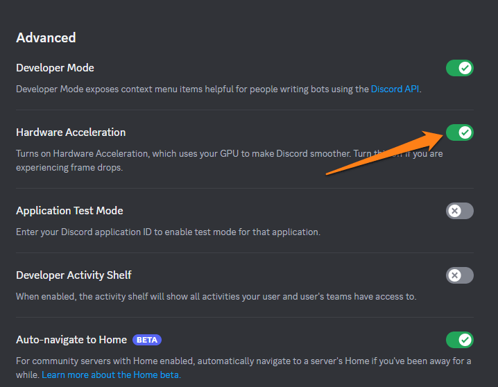Image from: hardware acceleration How to Share Netflix on Discord Without Black Screen