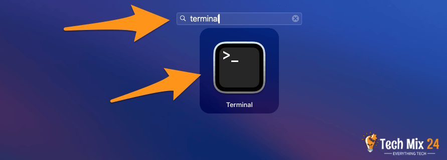 How to open Terminal on Mac in multiple ways terminal through Launchpad How to open Terminal on Mac in multiple ways