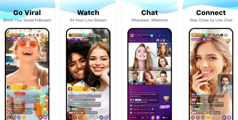 BIGO LIVE app The Best Random Video Chat Apps