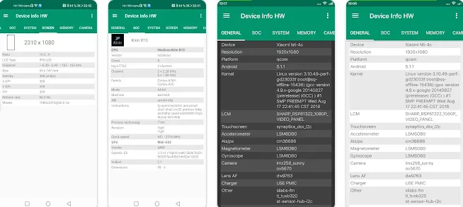 Device Info HW App