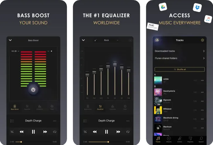Image from: Equalizer+ HD music player