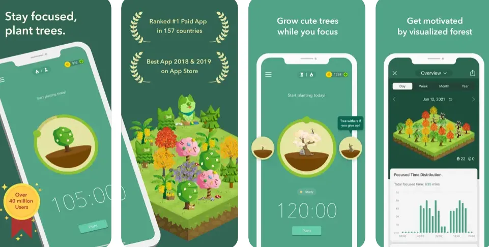 Forest App Best Apps For School Students