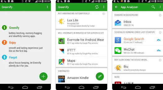 Greenify app Best Battery Saver Apps for Android