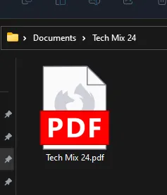 Image saved in a PDF How To convert PNG to PDF on Windows 11