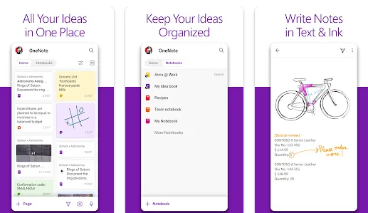 Microsoft OneNote app Best Note-Taking Apps for Android