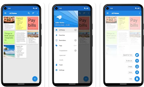 Notepad app