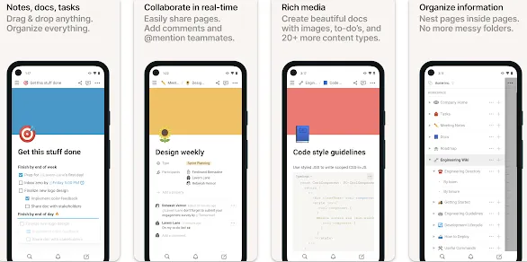 Notion app