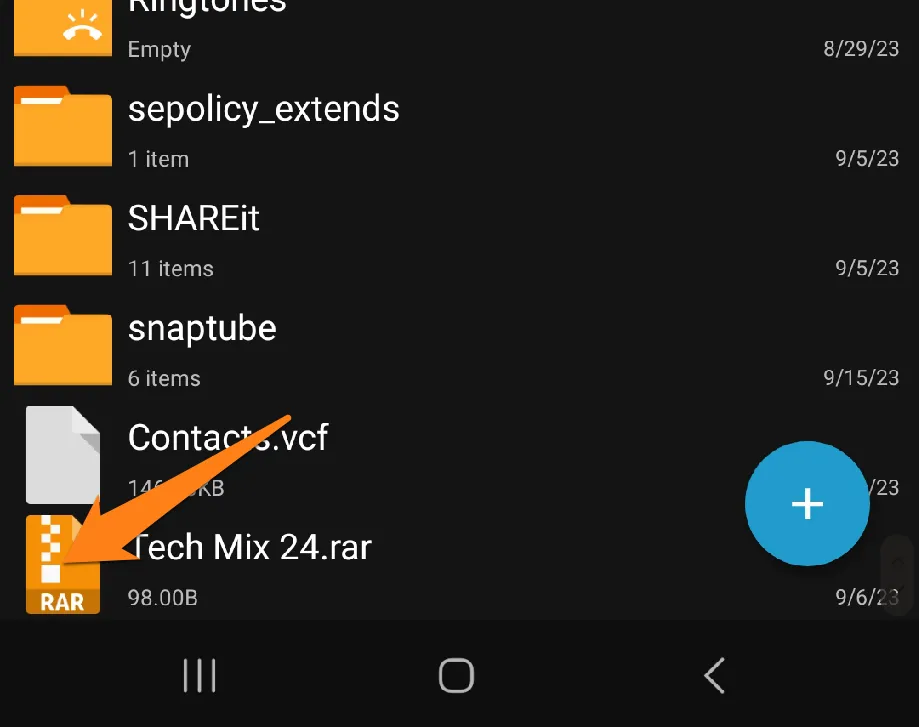 How to unzip files on Android RAR file How to unzip files on Android