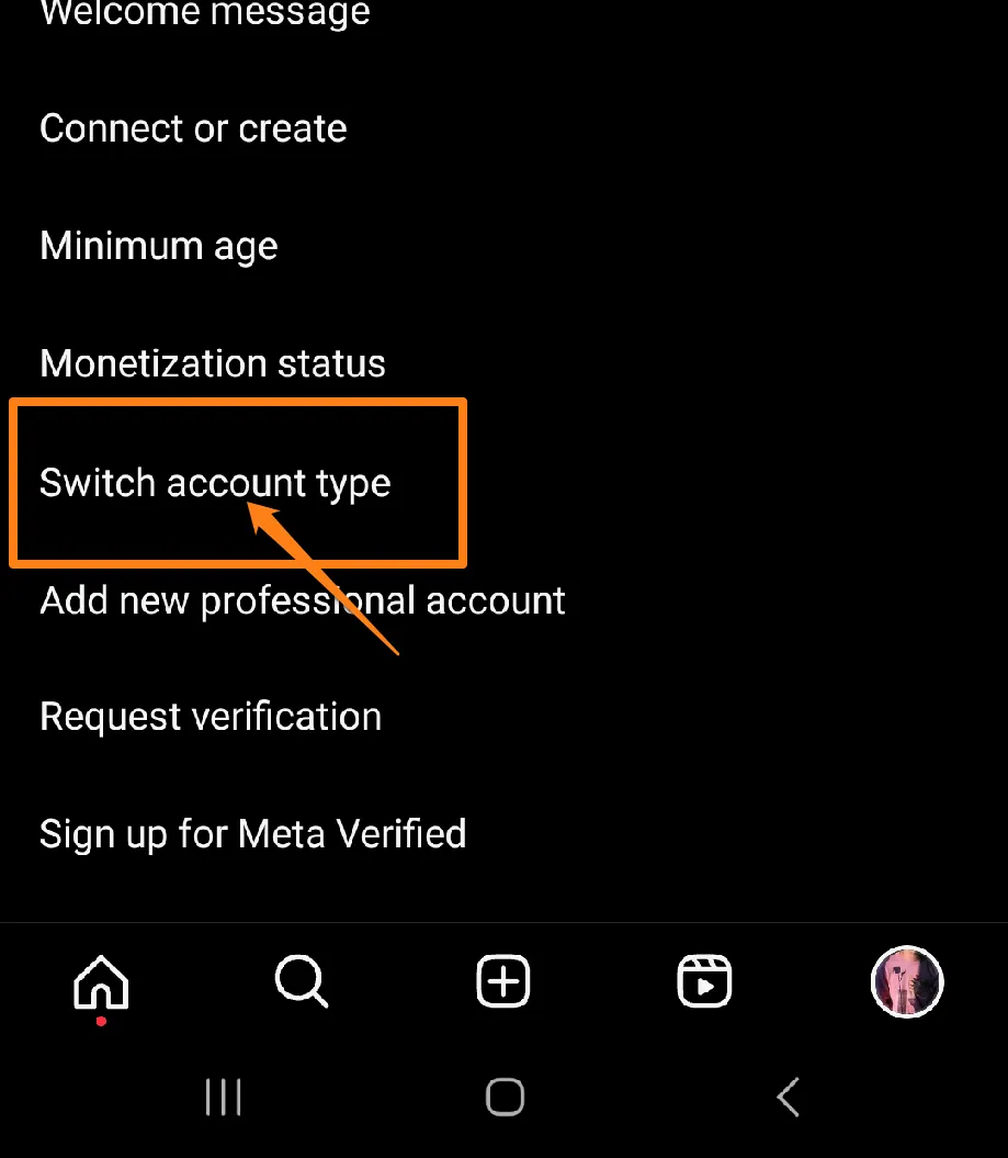 Switch Account Type How To Fix Instagram Music not available