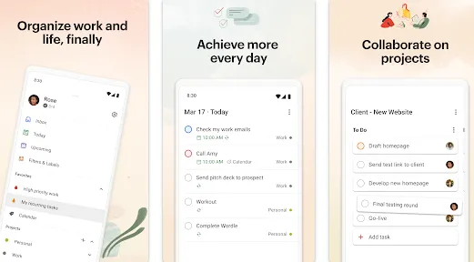 Todoist app Best Note-Taking Apps for Android