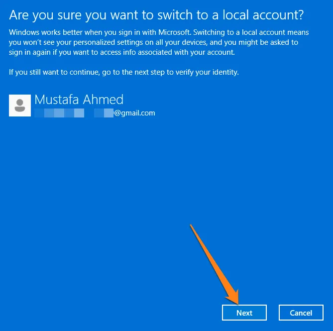 click Next