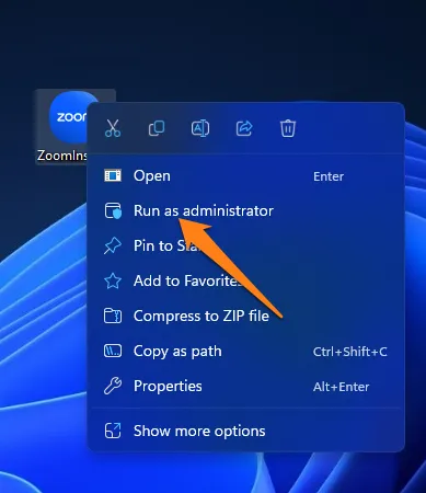 How to Fix Programs Not Installing on Windows 11 click Run as administrator How to Fix Programs Not Installing on Windows 11