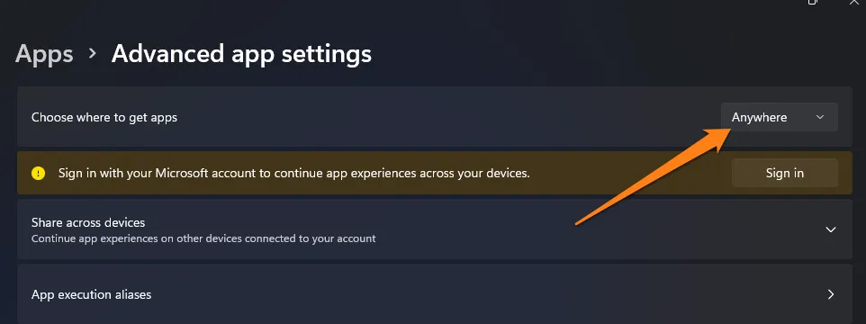 click anywhere
