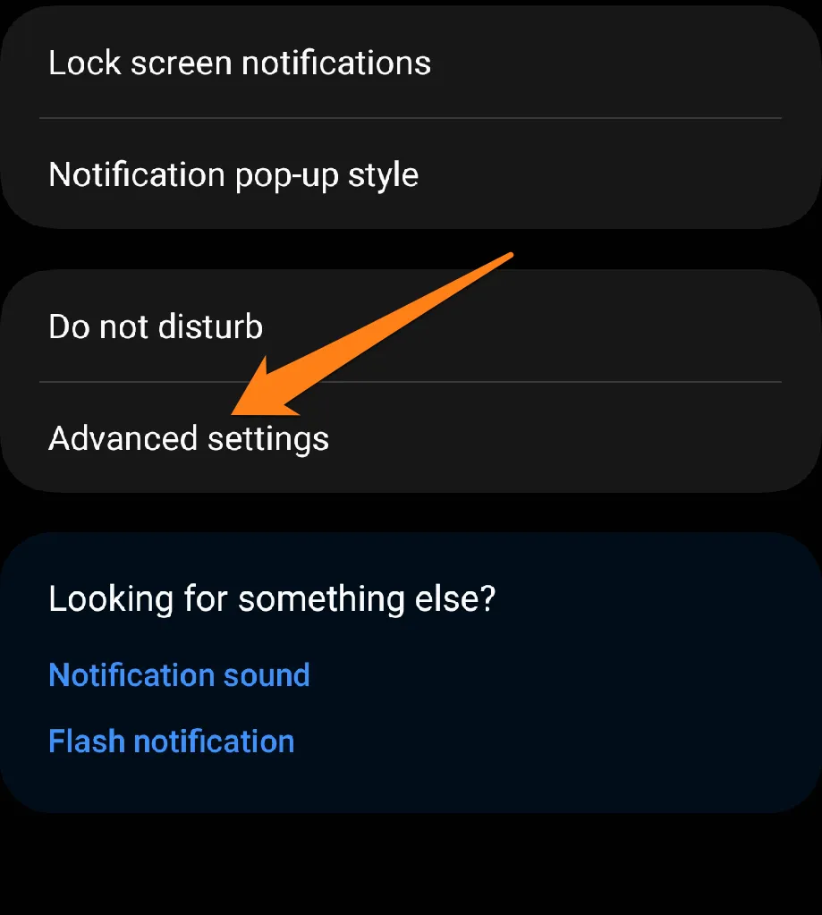 click on Advanced Settings How To Fix Android Phone Vibrating Randomly