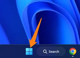 click on the Start icon How To Remove Windows 11 Password