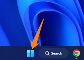 How To Remove Windows 11 Password click on the Start icon How To Remove Windows 11 Password