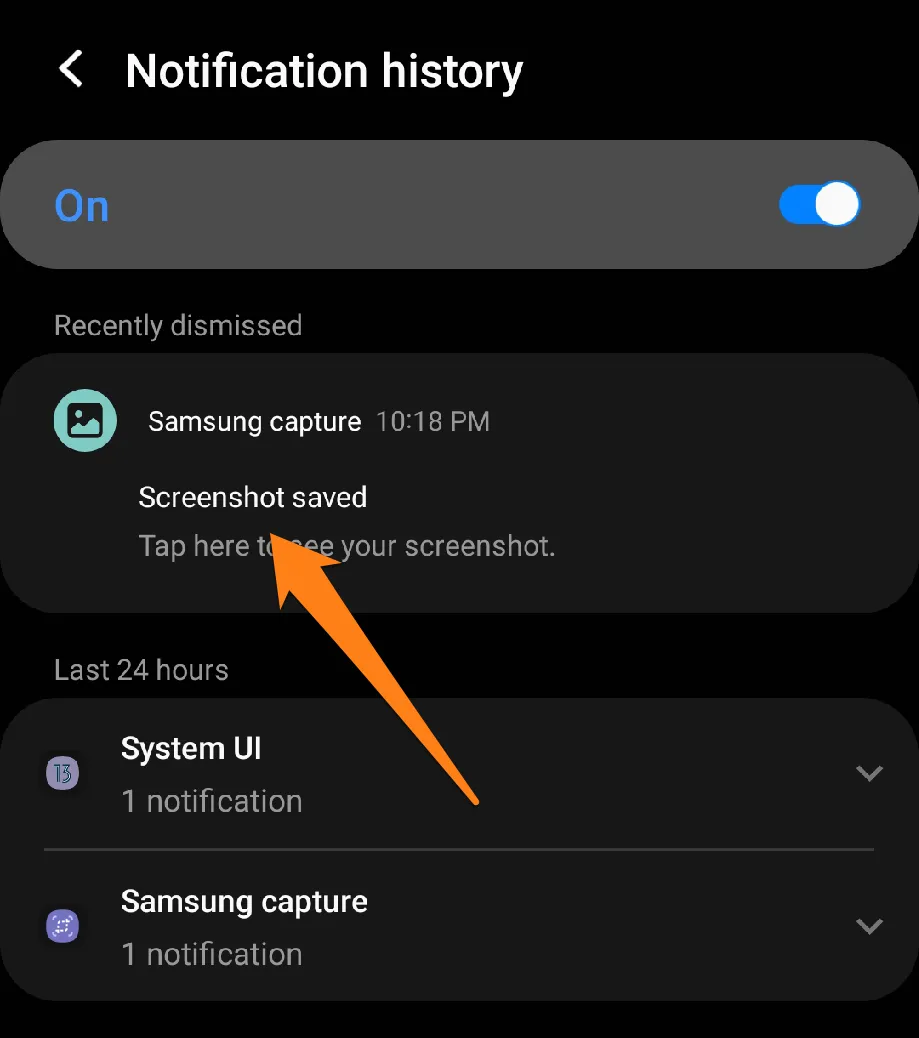 click on the app