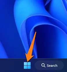 click the Start icon