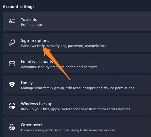 How To Remove Windows 11 Password go to Sign-In Options How To Remove Windows 11 Password