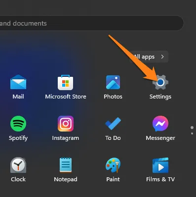 How To Remove Windows 11 Password go to settings How To Remove Windows 11 Password