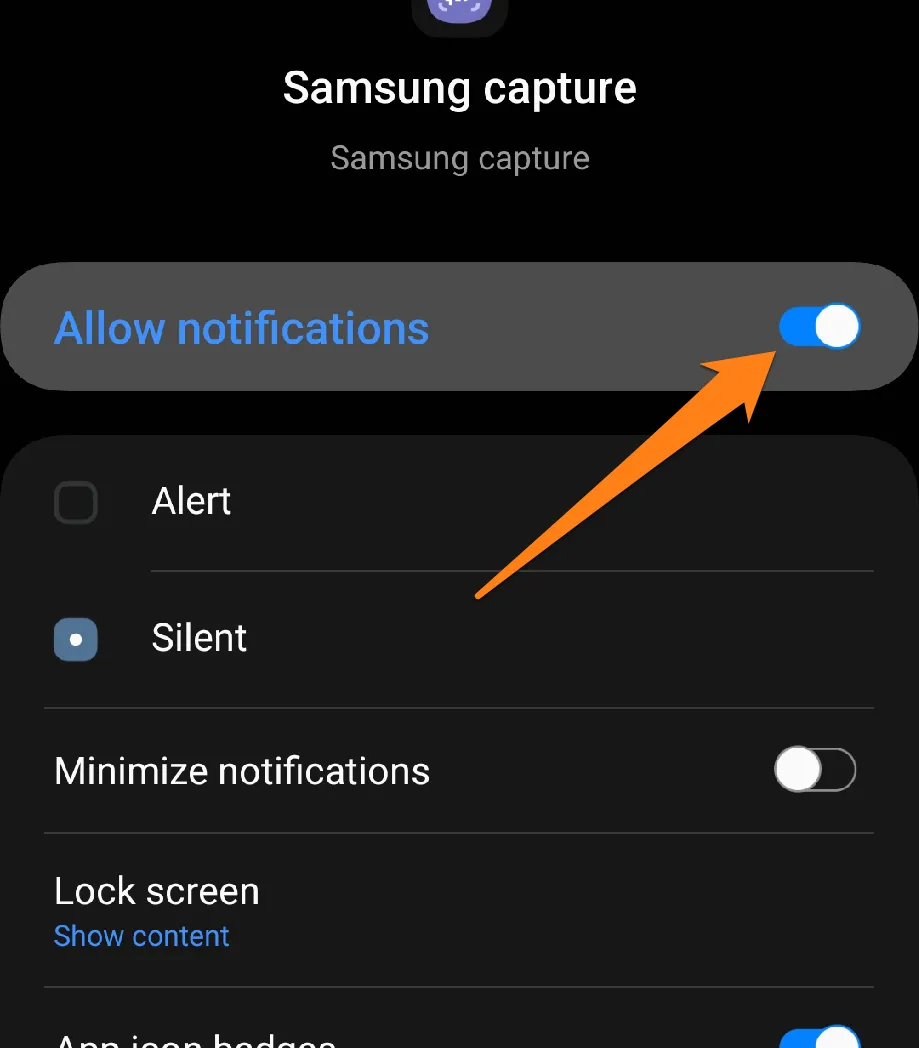 notifications button