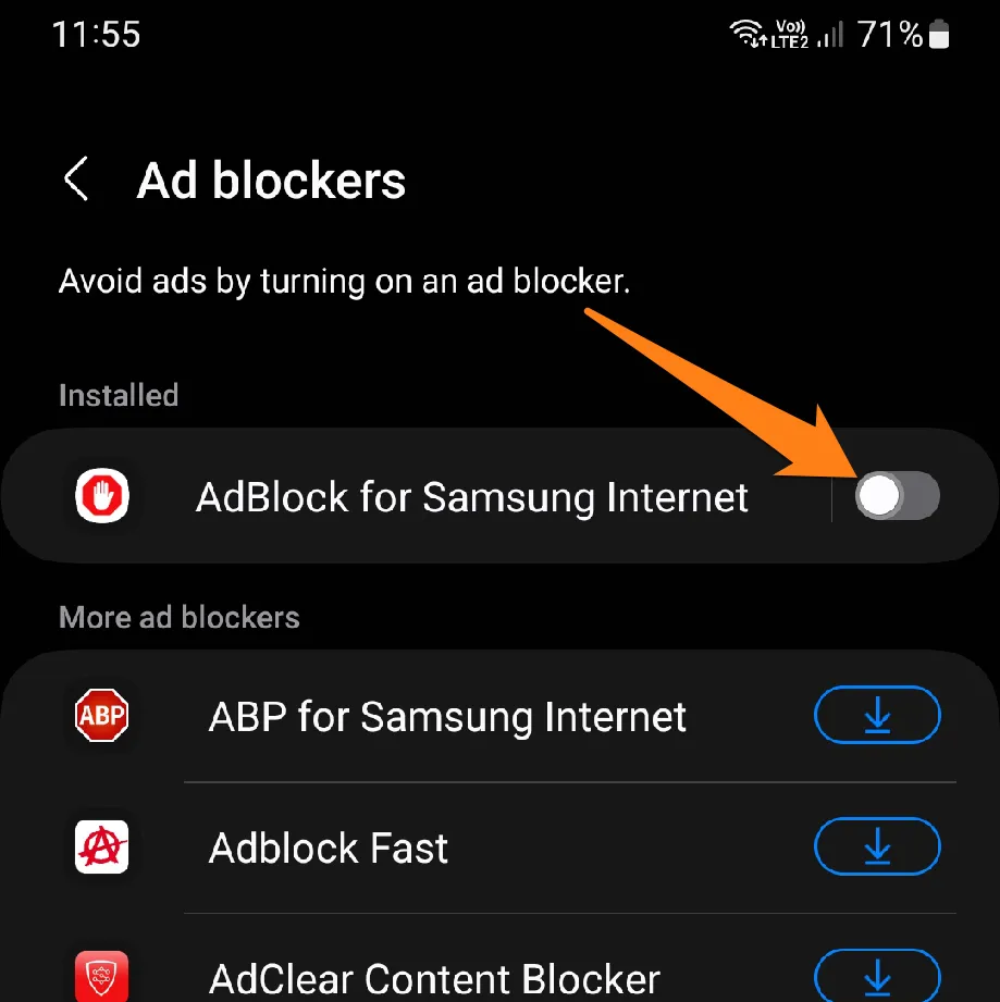 Activating the Ad Blocker How to Block Ads on Android