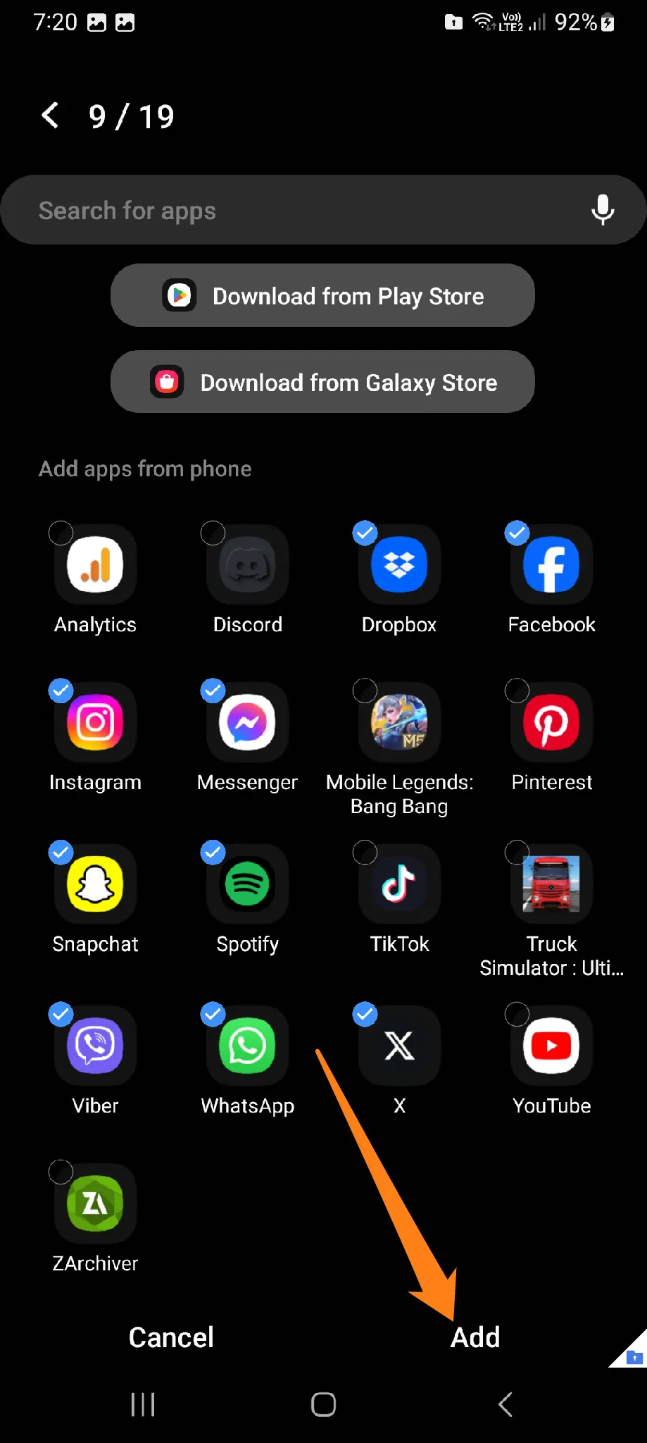 How to Copy Apps on Samsung Galaxy Click Add How to Copy Apps on Samsung Galaxy