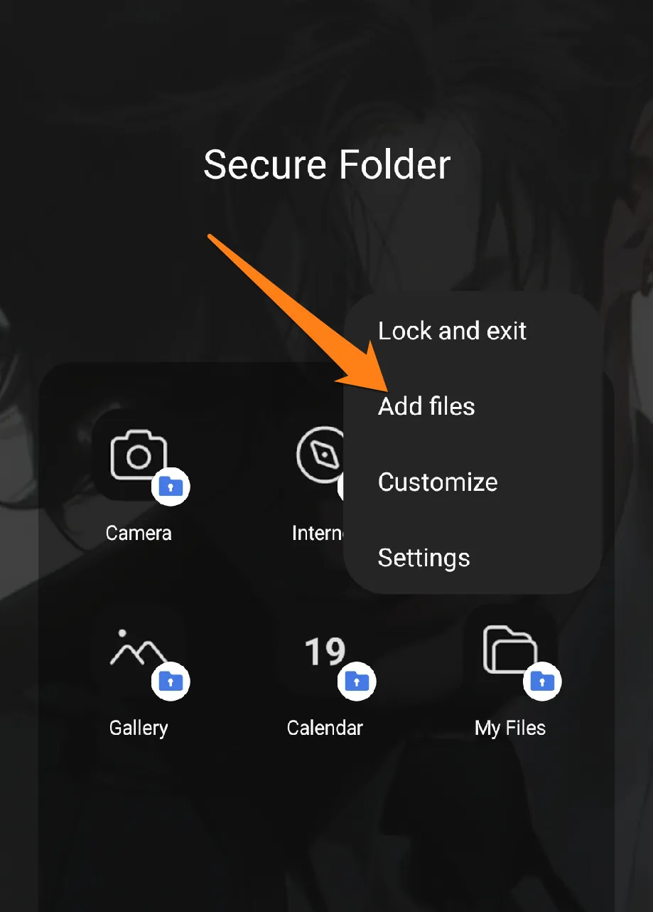 How to Hide Photos on Android Click on Add Files How to Hide Photos on Android