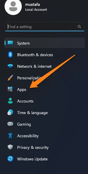 How to Clear Cache on Windows 11 Click on Apps How to Clear Cache on Windows 11