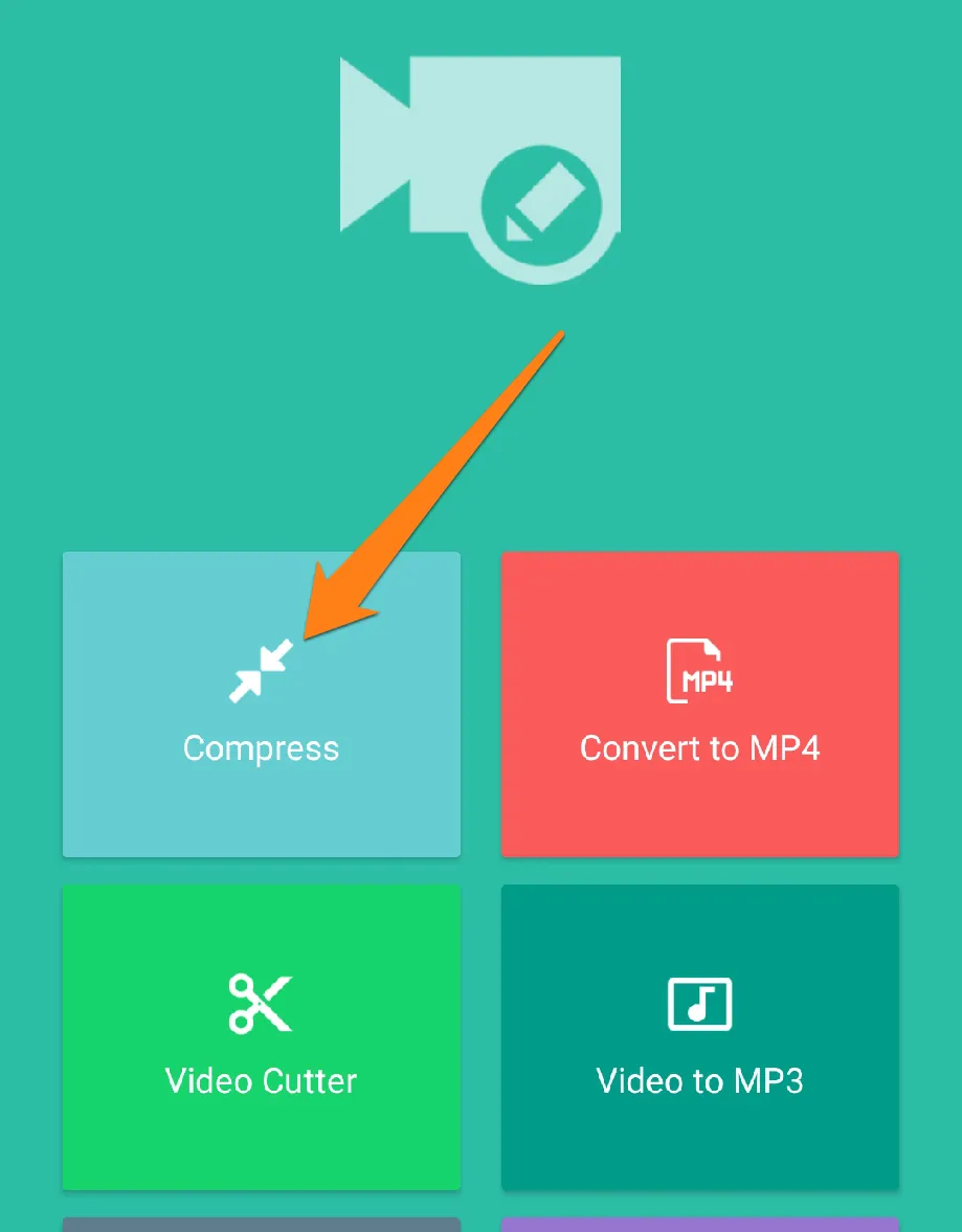 How to Compress Videos on Android Click on Compress How to Compress Videos on Android