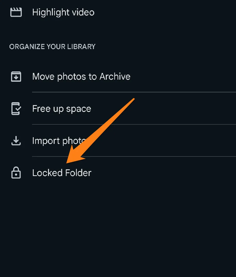 How to Hide Photos on Android Click on Locked Folder How to Hide Photos on Android