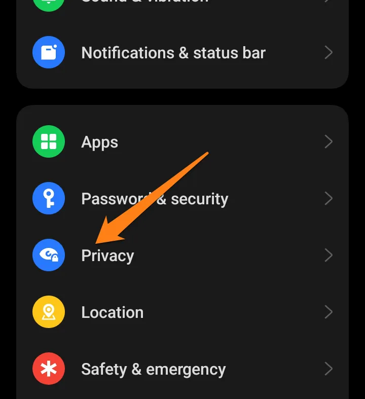 How to Find Hidden Apps on Android Click on Privacy How to Find Hidden Apps on Android