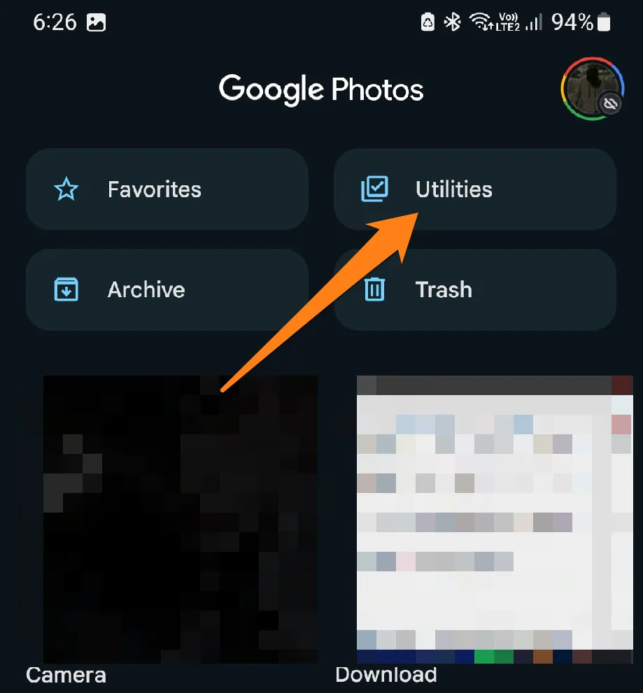 How to Hide Photos on Android Click on Utilities How to Hide Photos on Android