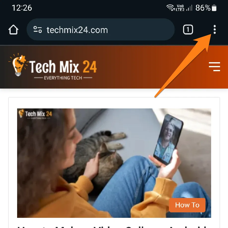 How to Block Ads on Android Click on the three dots How to Block Ads on Android