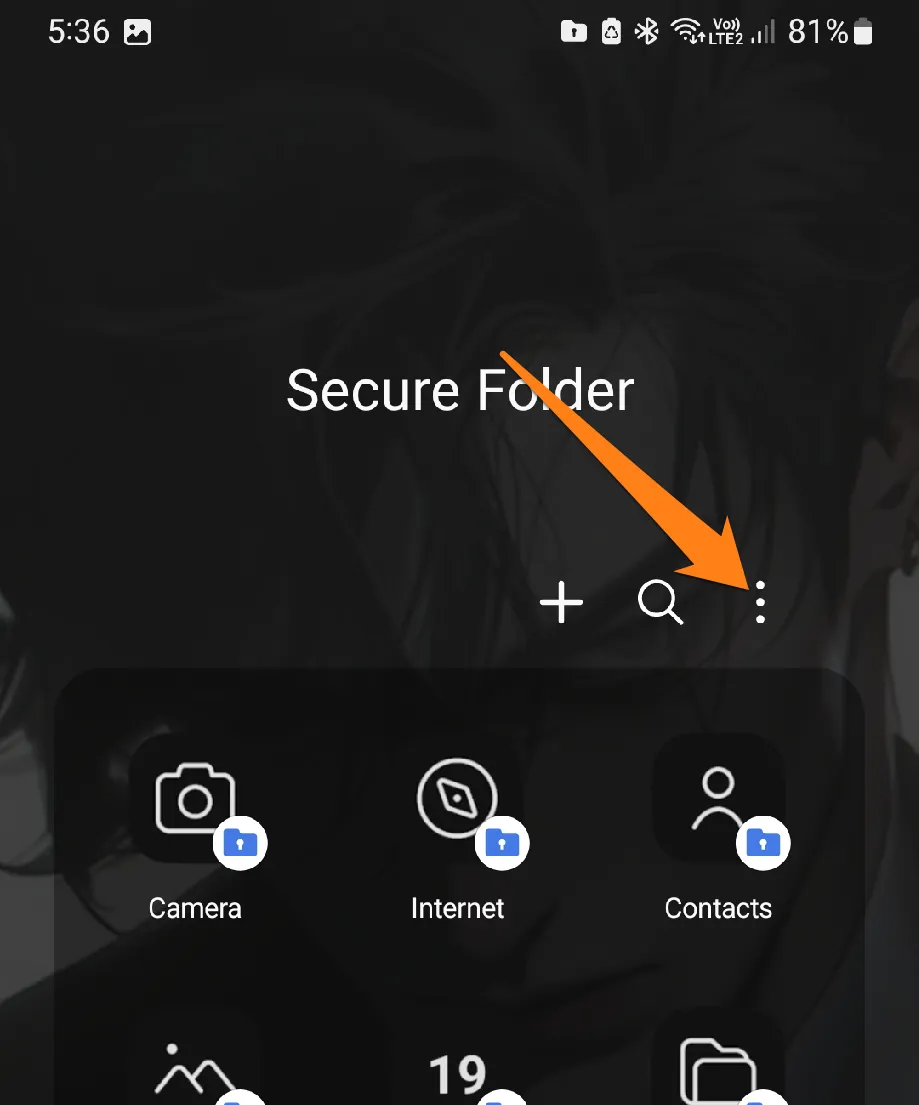 How to Hide Photos on Android Click on the three dots How to Hide Photos on Android