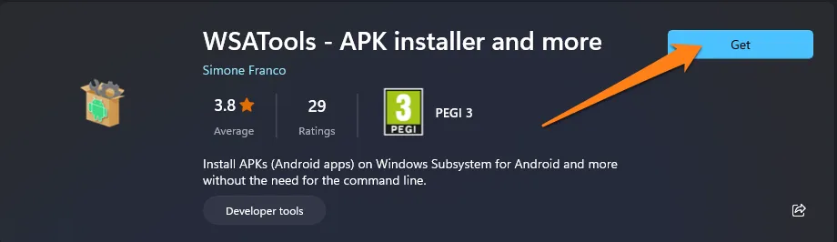 How to Play Android Games on Windows 11 Clicking Get How to Play Android Games on Windows 11