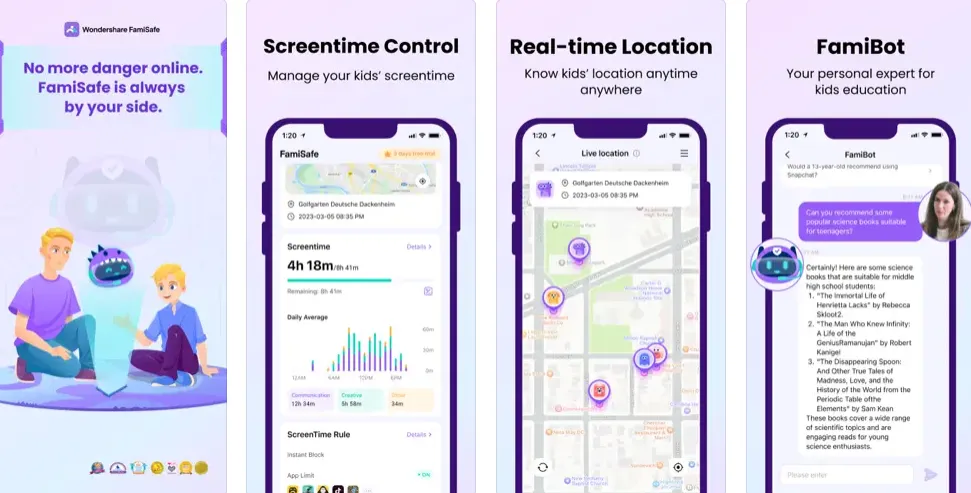 Best Free Parental Control Apps FamiSafe app Best Free Parental Control Apps