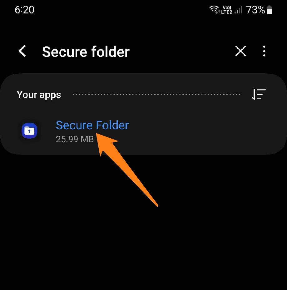 Find the Secure folder How to Copy Apps on Samsung Galaxy