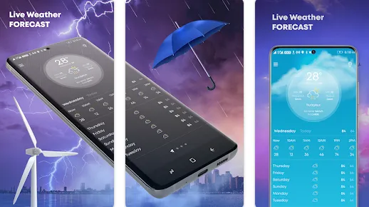 GO Weather App Best Weather Apps for Android