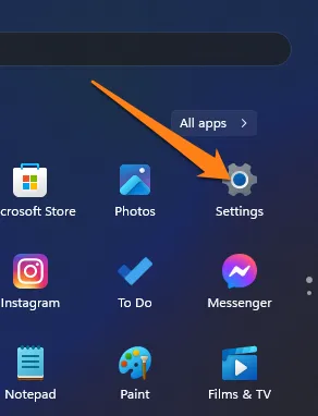 How to Clear Cache on Windows 11 Go to settings How to Clear Cache on Windows 11
