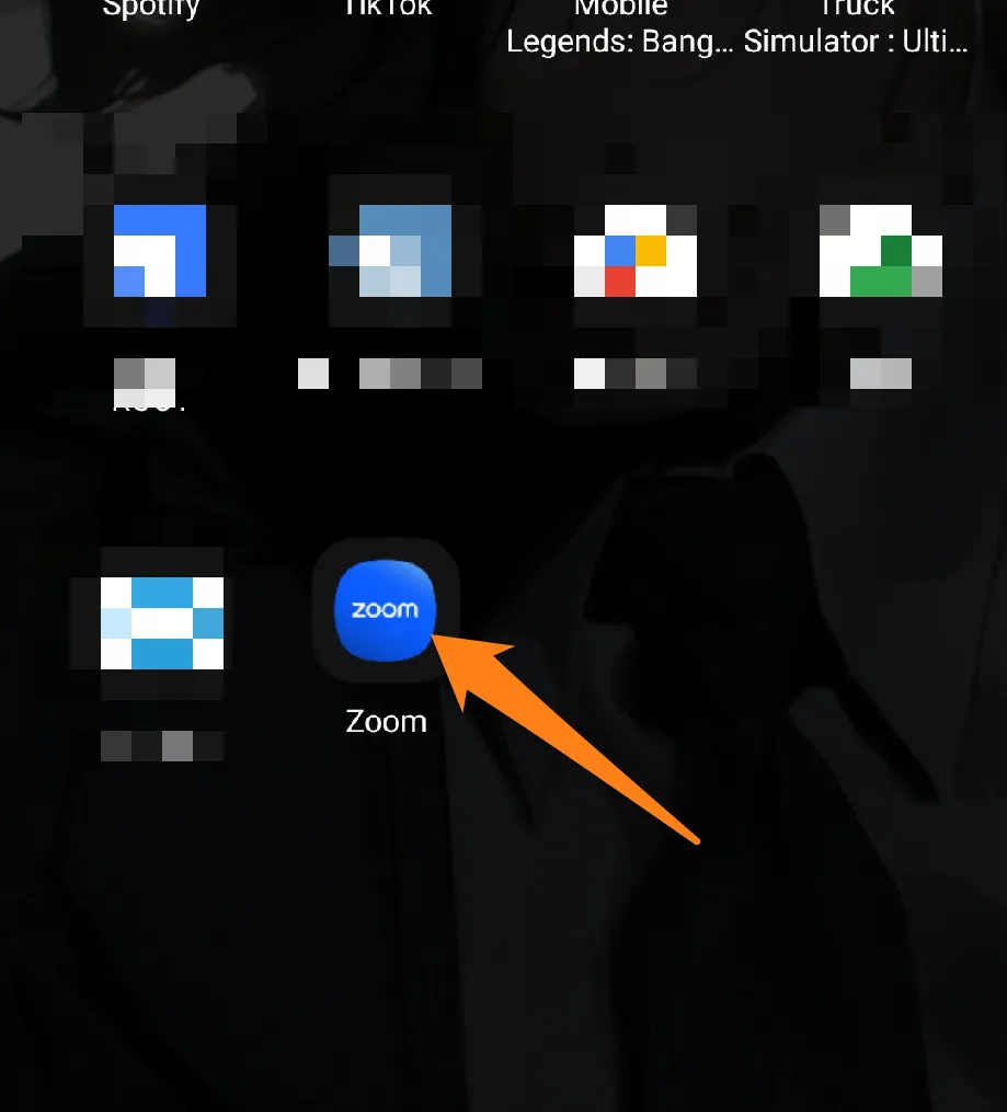 Go to the Zoom