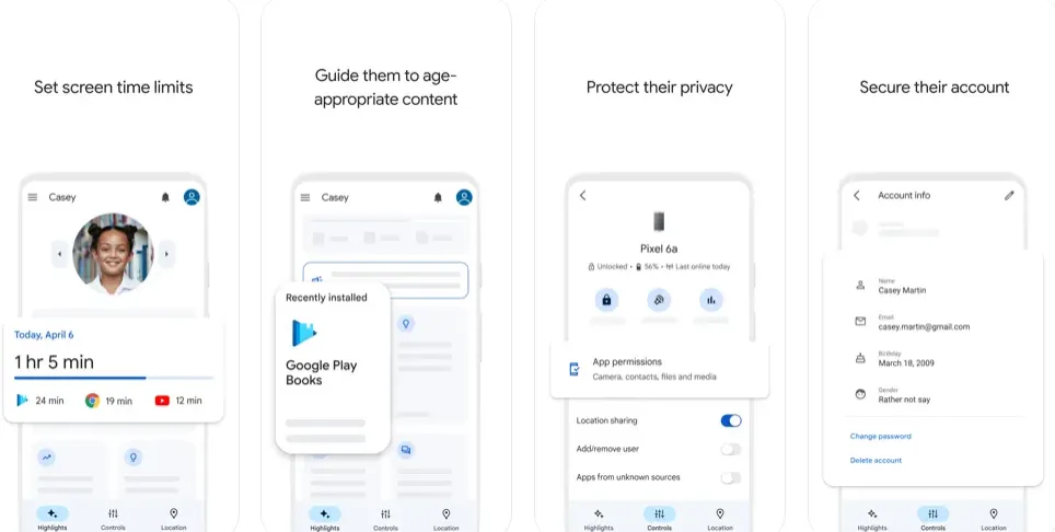 Best Free Parental Control Apps Google Family Link app Best Free Parental Control Apps
